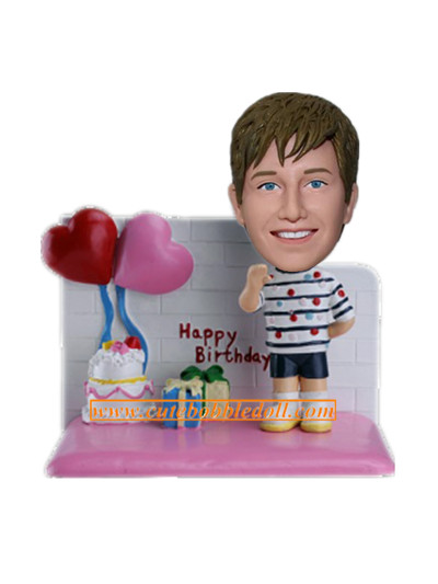 Unique Birthday Gift Handmade Custom Bobblehead