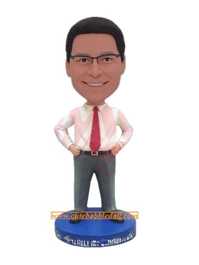 Custom Big Boss Bobblehead