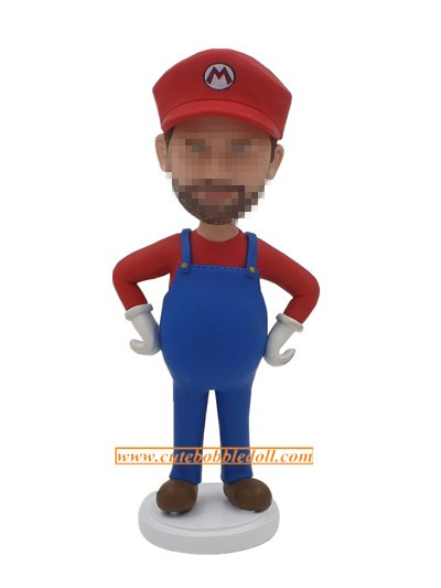 Custom Bobblehead Man Hands In Waist