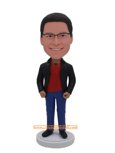 Best Gift For Boyfriend Custom Fashion Man Bobblehead