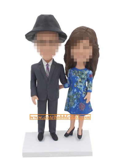 Custom Made Couple Bobble head