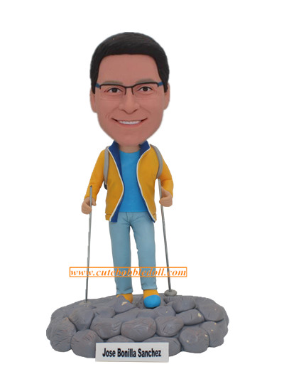 Mountaineer Custom Bobblehead 