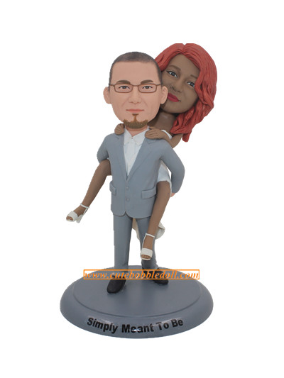Wedding Cake Toppers Bridegroom Carrying Bride