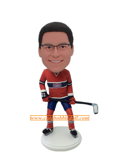 Custom Bobble head Hockey