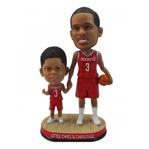 Basketball Custom Bobble head  dad and son