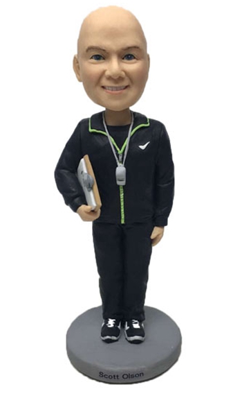 Custom Coach Bobblehead