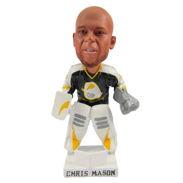 Custom Hockey Goalie Bobblehead