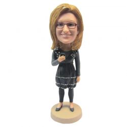 Casual Lady Bobblehead Birthday Gift