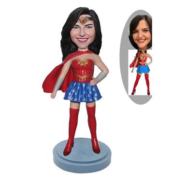 Custom personalized Wonder Woman Bobblehead