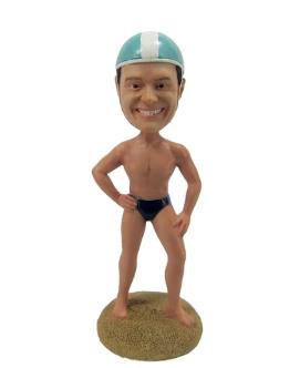 swimmer Custom Bobblehead
