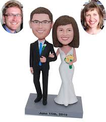 custom wedding bobblehead doll