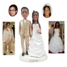 Fully Customized wedding bobblehead from photos